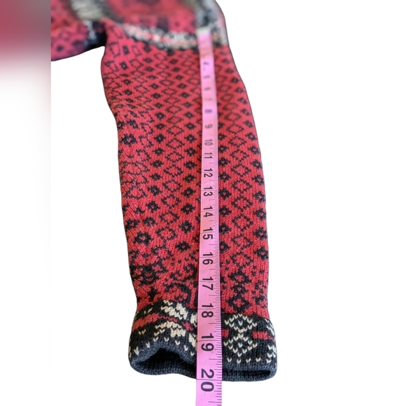 Nomadic Traders Moose Tree Nordic Style Sweater Decorative Clasp warm M - Picture 5 of 13